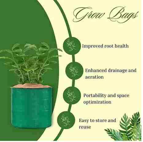 Geo-Grow™ -Geofabric Grow Bags for Planting - 5pcs Combo |🔥Free 100 Vegetable Seeds Mix Variety🔥