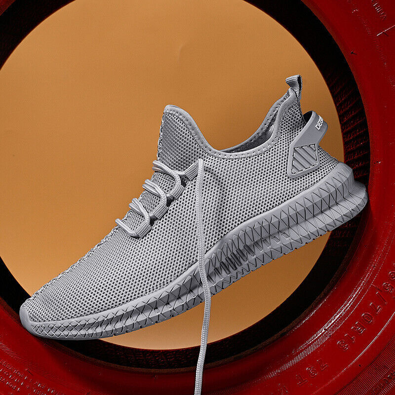 Men's Light Weight Casual Shoes - Grey